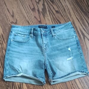 Riders by Lee Light Blue Jean Shorts